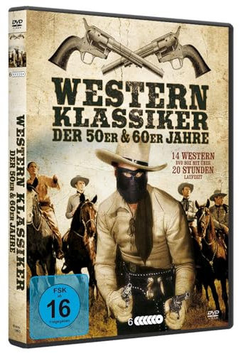 Western der 50er + 60er Jahre - Eine Auslese der schönsten Klassiker - Box mit 14 Filmen [6 DVDs] [Collector's Edition]