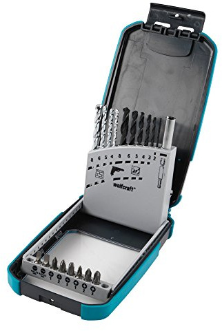 wolfcraft 8611000 Assorted Combi Drill-Bit