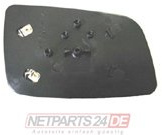 Johns, Spiegelglas Außenspiegel Glas Glass passend für Opel Astra G 02/98-01/2005 Links