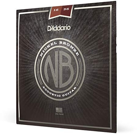 D 'Addario Gitarrensaiten Akustikgitarre | Gitarrensaiten Westerngitarre | Acoustic Guitar Strings | nb1656 16–56 Resophonic Nickel Bronze Acoustic Gitarre Saiten