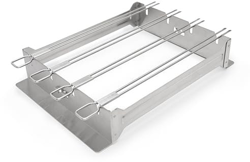 Broil King Spiessgestell Grill-/Grillzubehör, Edelstahl, 5 x 5 x 5 cm