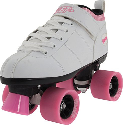 Chicago Bullet Damen Rollschuh Speed - Weiß - Größe 39