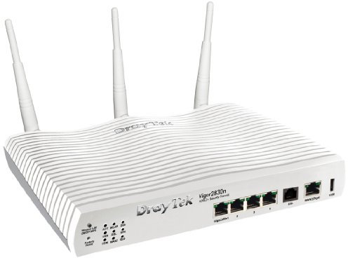 Draytek Vigor 2830N ADSL2/2+ Wireless 11n Router Firewall & 4 Gigabit LAN Ports