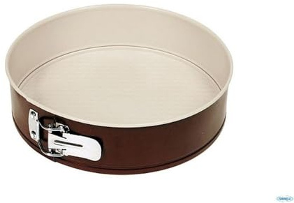 Guardini, Moule à charnière avec 1 fond Ø 26 cm, Fond anti-goutte, Acier avec revêtement antiadhésif, Crème et Chocolat, Fabriqué en Italie, Ligne Bon Ton
