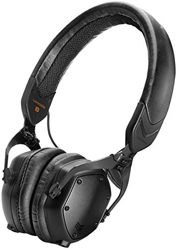 V-Moda XS Casque Audio Supra-Aural, Filaire, Pliable et Lèger avec Microphone- Noir Mat
