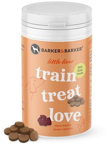 Barker and Barker Little Liver Dog Training Treats, Puppy & Small Dog, UK