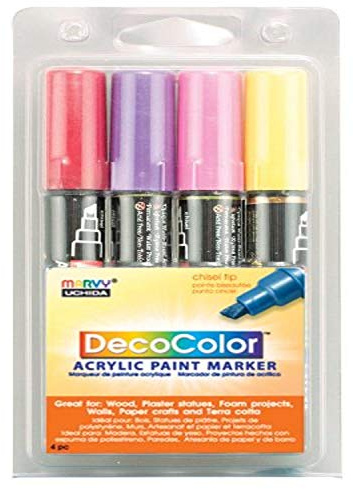Uchida 315-4E 4-Piece Bright Decocolor Acrylic Set