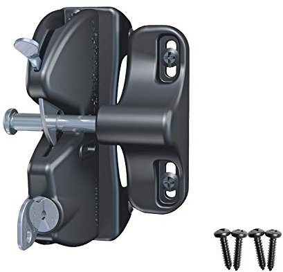 D & D Technologien llaa lokklatch Verriegelung für allgemeine Tore, 10–35 mm, schwarz