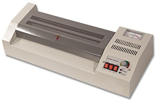 Laminiergerät DIN A3 Metallgehäuse, mit stufenloser Temperaturwahl, laminiert bis 2x 175 mic.
