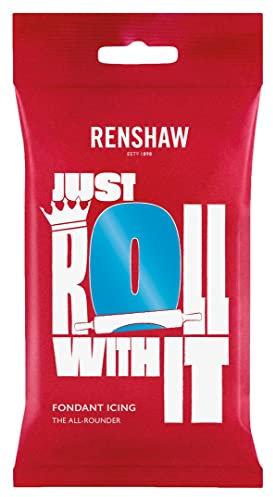 Renshaw Ready To Roll Icing Fondant Cake Regalice Sugarpaste 250g TURQUOISE