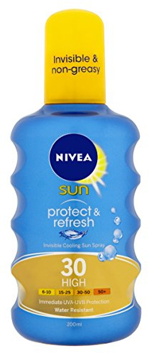 Osynlig solspray skydda och uppdatera spf50 100 ml