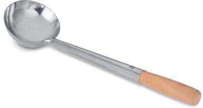 Wok Hoak 43,2 cm (Louche), inoxydable, manche en bois/732 W6 par Craft Wok