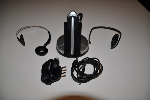 Jabra Casque sans Fil pour Téléphone Fixe Antibruit - Noir