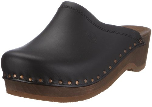 Berkemann Unisex – Vuxna Natur Toeffler 407 Träskor och mulor, Svart - Svart - 41.5 EU