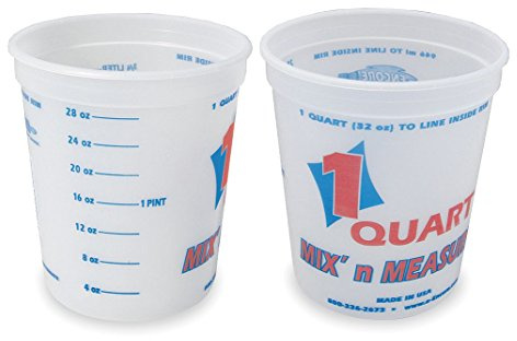 Paint Mix/Measure Cont., 1 qt., PK24