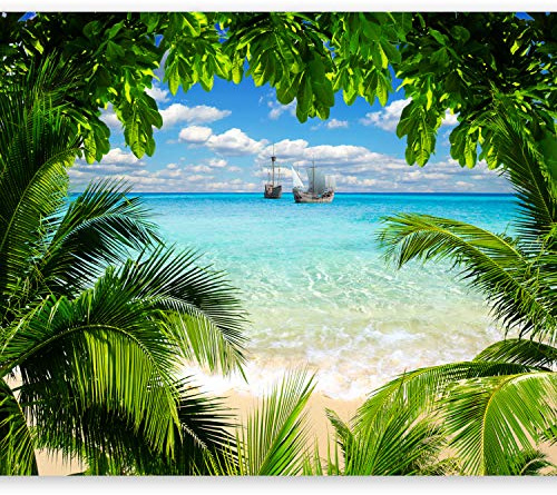 murando - Papier Peint Panoramique Intissé Chambre, Paysage, 400x280 cm | Fabrication EU, Tapisserie Murales Papier Peint, Revêtement Mural, Papiers Peints, Grand Poster Mural, Nature, Décoration