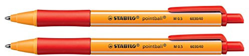 STABILO Pointball Kugelschreiber, Pack of 2.