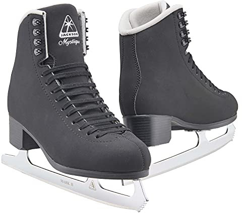 Jackson Ultima - Mystique Boot with Mark II Blade, Light Support Figure Skates for Men and Boys, Championship Quality Ice Skates, (Style No. JS1595)
