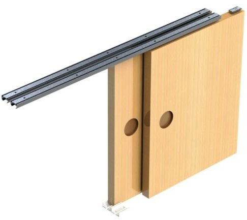 Hush Sliding Cupboard Door System 9kg 1800mm for 2 Doors