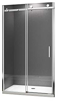 BuyLando.Shop [Typ-Viktoria] 135x195cm 8mm Nischdörr - Nischduschkabin - Skjutsystem - ESG - klart glas - variationer