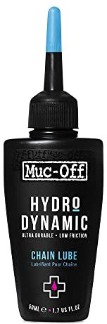 Muc-Off Hydrodynamic Chain Lube Kettenöl Fahrrad, 50 ml - Besonders Dauerhaftes, Reibungsarmes Schmierfett Kettenfett, Kettenspray Fahrrad - Für Alle Wetterbedingungen Geeignet