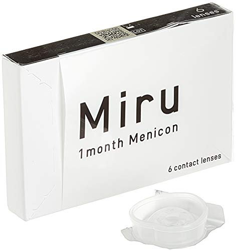 Miru 1 month Menicon Monatslinsen weich, 6 Stück / BC 8.30 mm / DIA 14.00 mm / -8.5 Dioptrien
