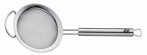 WMF Profi Plus Küchensieb 8 cm, mit Drahtgeflecht, Cromargan Edelstahl teilmattiert, spülmaschinengeeignet