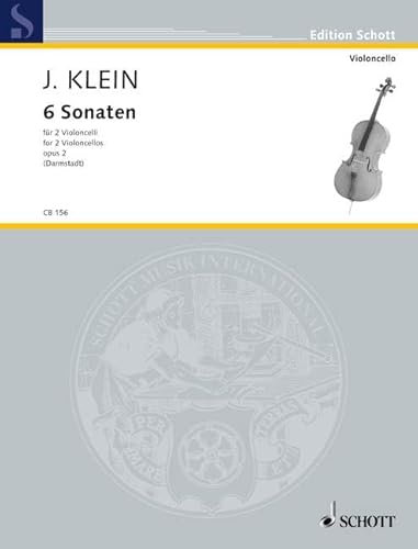 Six Sonatas: op. 2. 2 cellos.