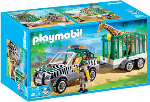 Playmobil 626070 - Zoo Vehículo con Tráiler