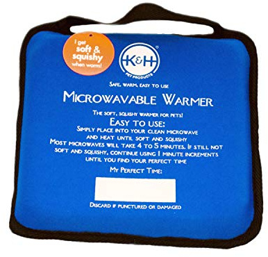 K&H 773111 Der Microwavable Bed Warmer wärmt Hunde- und Katzenbetten
