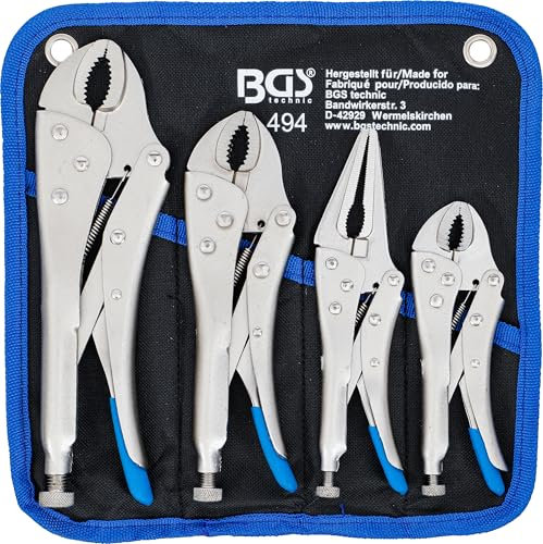 Bgs 494 Set Di Pinze Grip 4 X Pezzi