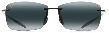 Maui Jim Unisex Sunglasses, Grey Lighthouse Black, m