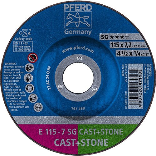 Pferd 62911625 Schruppscheiben E 115-7 C 24 Q SG