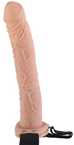 Pipedream Fetish Fantasy Series 11 Hollow Strap-On Flesh - 1 unidad