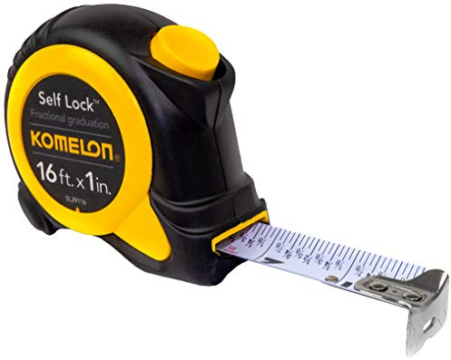 Komelon SL29116 Self Lock Speed Mark 16-Foot Power Tape