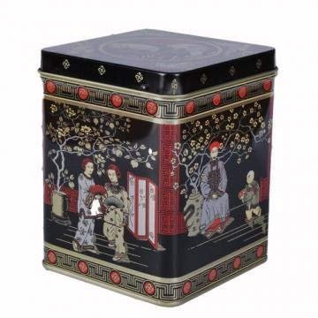 Buzz Boîte à thé en métal Style Japonais Classique Hauteur 11 cm Capacité 225 g