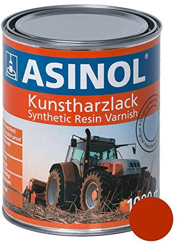 ASINOL KUHN ROT 1.000 ml Kunstharzlack Farbe Lack 1l Liter Dose