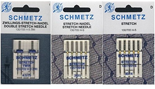 SCHMETZ Nadelsortiment Stretch/Stretch Twin/System 130/705H/12 Nadeln