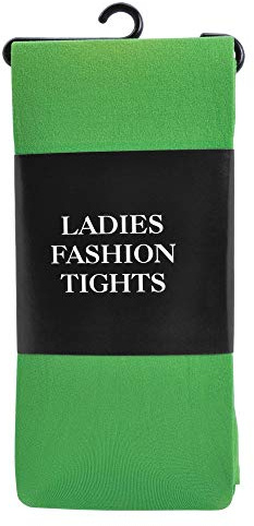 Ladies Nylon Tights Green (accesorio de disfraz)