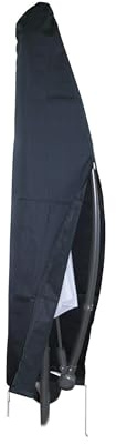 Fachhandel Plus Schutzhülle Ampelschirm NaturLine – Modell Sylt 257 × 96/48 cm – wasserabweisend, UV-beständig, reißfest – für 2–4 m Ampelschirm