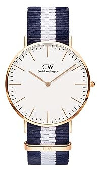 Daniel Wellington Classic Orologi 40mm Double Plated Stainless Steel (316L) Rose Gold