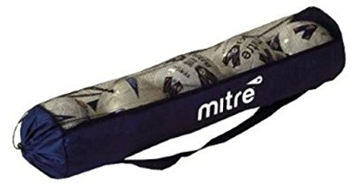 Mitre Football Sports Balls Storage Sack H2828 Tubular (5) Soccer Ball Bag by Mitre