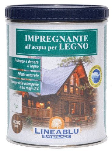 Wasser zum Imprägnieren von Holz SAYERLACK Kunst. Hi2011 Farbe Nussbaum hell 750 ml