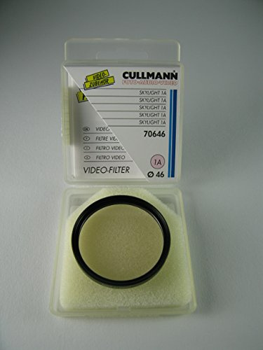 Cullmann Foto Filter Skylight 1A Schutzfilter 46mm | Schutz für die Frontlinse mit dezent wärmerer Farbwiedergabe