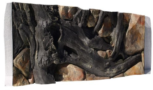 Robizoo ABG081 Rückwand zum Aquarium und Terrarium 3D Amazonas 100x40cm