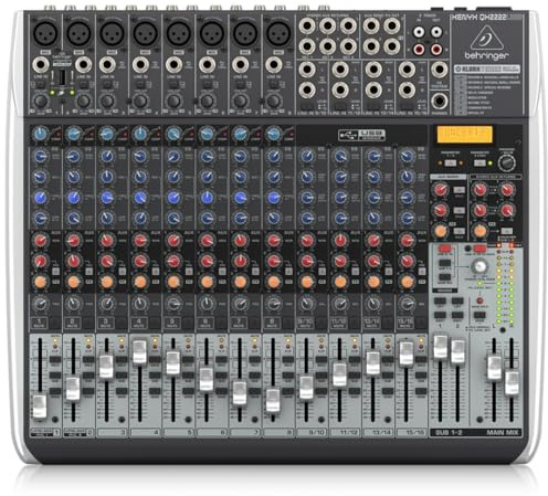 Behringer QX2222USB DJ mixer - audio mixers