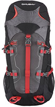 Husky Rucksack Expedition Scape Rucksack 38 Liter-schwarz mit Rot