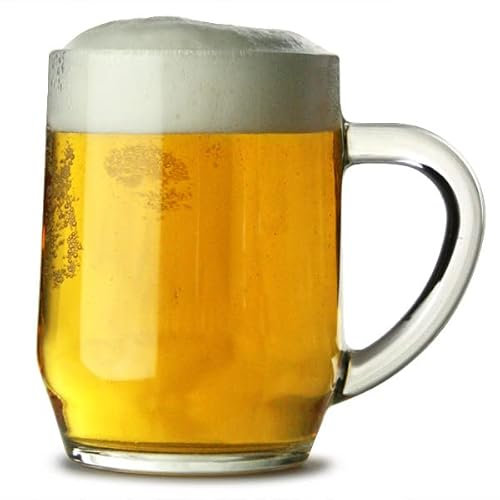 Arcoroc 4361 Haworth Beer Tankard, 280mL Capacity, Pack of 4