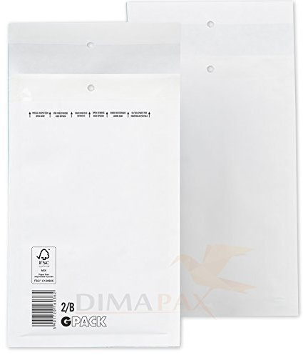 Luftpolstertaschen weiß B2 1000 Stück dmpax