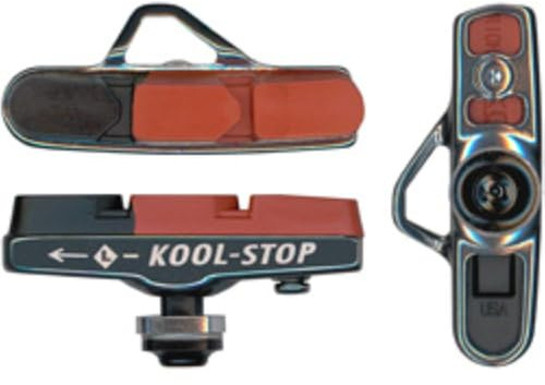 Kool Stop Campi SR Bremsschuh Schwarz,Braun Einheitsgröße